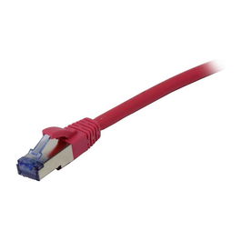 Synergy21 Patch Cord RJ45 CAT6A 500Mhz 5m Color Rosa S-STP (S/FTP) AWG26 Certificado GHMT