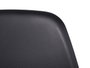 Giftdecor Silla Negra 52 x 82 x 47 cm Plástico y Metal (Set de 4)