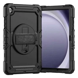 Just In Case Funda para Samsung Galaxy Tab A9+ Shockproof Rotating 360º Negro