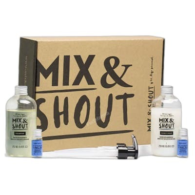 Mix & Shout Rutina Calmante de 4 piezas con Bakuchiol y Lavanda