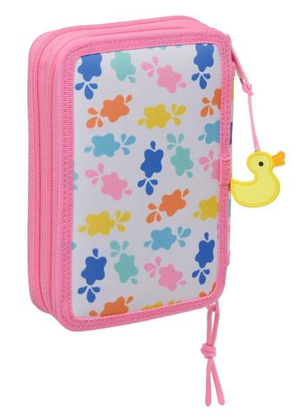 Safta Plumier Doble Peppa Pig "Baby Pig" 12,5x19,5x4cm