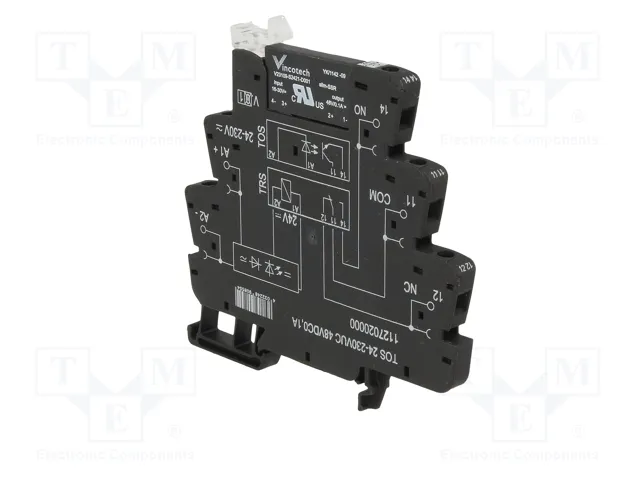 WEIDMÜLLER TOS-24-230VUC-0.1A Relé de interfaz SPDT