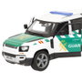 BURAGO Coche Guardia Civil Land Rover Defender metal
