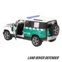 BURAGO Coche Guardia Civil Land Rover Defender metal