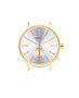 Watxandco WXCA1019 Reloj para Mujer Dorado con Esfera Gris