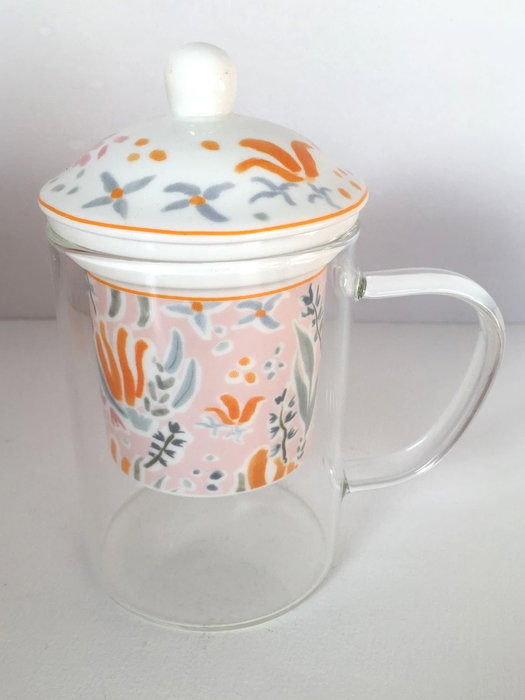 Mug Shabby DKD Home Decor Multicolor 8 x 15 x 12 cm (6 Unidades)