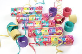 Serpentina Plus 25 Rollos (Set de 10)