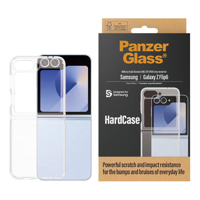PanzerGlass HardCase Transparente para Samsung Galaxy Z Flip6