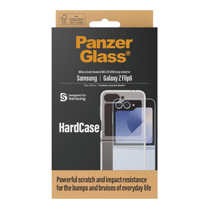 PanzerGlass HardCase Transparente para Samsung Galaxy Z Flip6