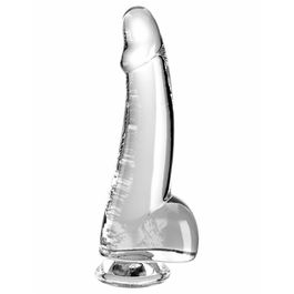 Consolador Realista Pipedream - King Cock Transparente
