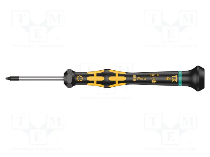 WERA Destornillador de precisión Torx® TX04 ESD WERA Destornillador de precisión Torx® TX04 ESD