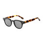 Belstaff MARSHALL-S062 Gafas de sol para mujer en Black on Dark Tortoise Acetate