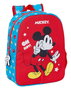 Mochila Escolar Mickey Mouse Clubhouse Fantastic Azul Rojo 26 x 34 x 11 cm