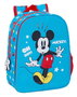 Mochila Escolar Mickey Mouse Clubhouse Fantastic Azul Rojo 26 x 34 x 11 cm
