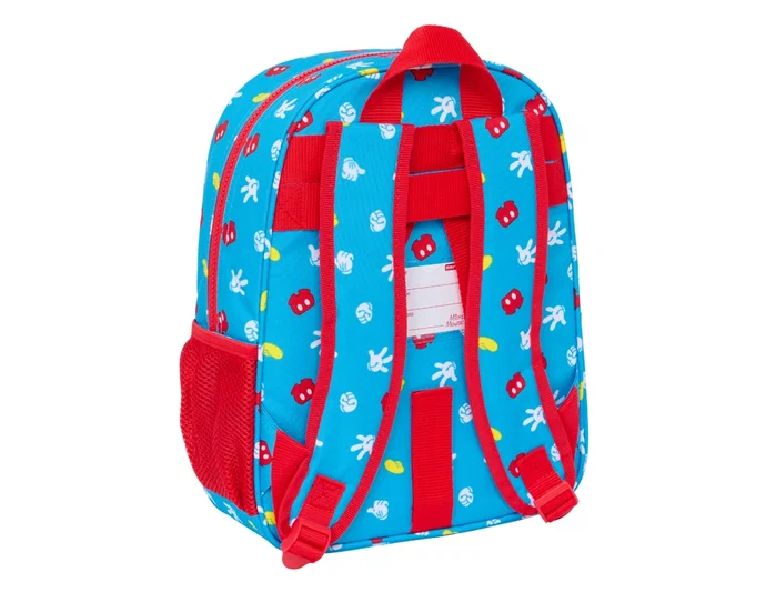 Safta Mochila Infantil Mickey Mouse Fantastic Adaptable a Carro Front-Inter