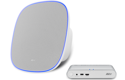 AVer FONE700 Ceiling Speakerphone con Hub de Conexión Gris