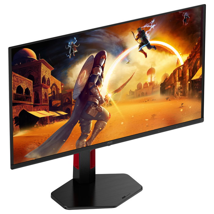 AOC Monitor Gaming Q27G4SDR 67.3 cm (26.5") QD-OLED 2560x1440 2K 360 Hz 0.03 ms HDR400 True Black HDMI 2.1 DisplayPort USB