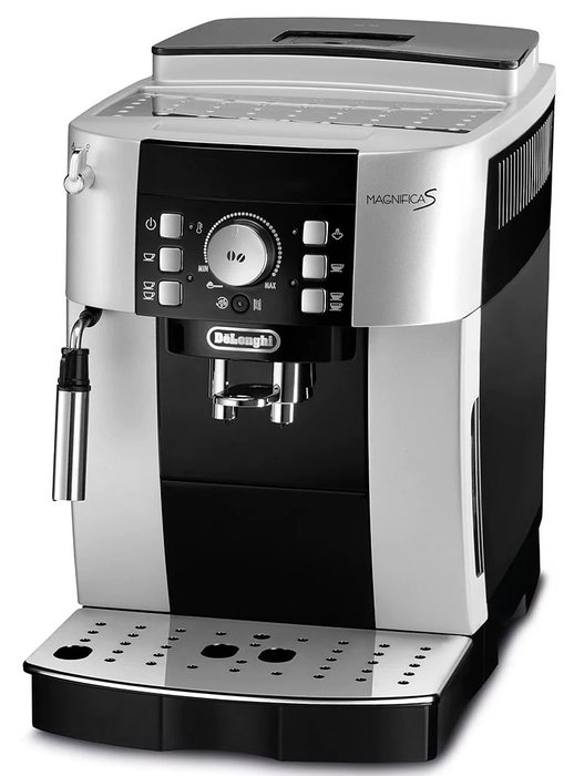 De'Longhi Magnifica S ECAM 21.117.SB Máquina de Café Automática Plateada - Sistema Cappuccino, 15 bares, 1450 W