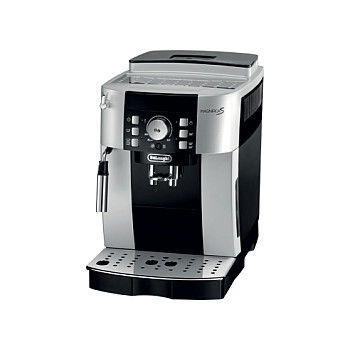De'Longhi Magnifica S ECAM21.117.SB Cafetera Superautomática, Plateado/Negro