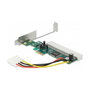 DeLOCK Tarjeta Elevadora PCI Express x1 a PCI 32 Bit 5 V Slot Asmedia, compatible con Windows 10, 8.1, Server 2019 y Linux, 1 pieza