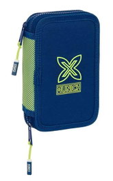 Safta Estuche Escolar Doble 'Munich North' 29 Piezas Pequeño 195x125x40 mm - Plumier