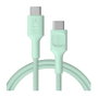 Green Cell Cable USB-C a USB-C PowerStream 100W 1,2m Verde Menta