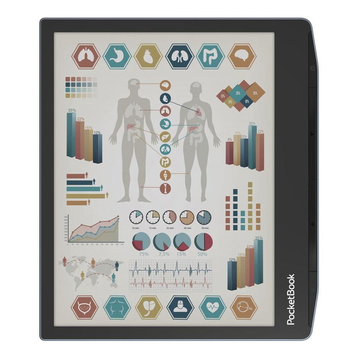 PocketBook Era Color - Lector Electrónico (Ebook) 7 Pulgadas con Pantalla E Ink Kaleido 3 a Color, 32 GB, IPX8, Altavoz y SMARTlight - Mar Tormentoso PocketBook Era Color - Lector Electrónico (Ebook) 7 Pulgadas con Pantalla E Ink Kaleido 3 a Color, 32 GB, IPX8, Altavoz y SMARTlight - Mar Tormentoso