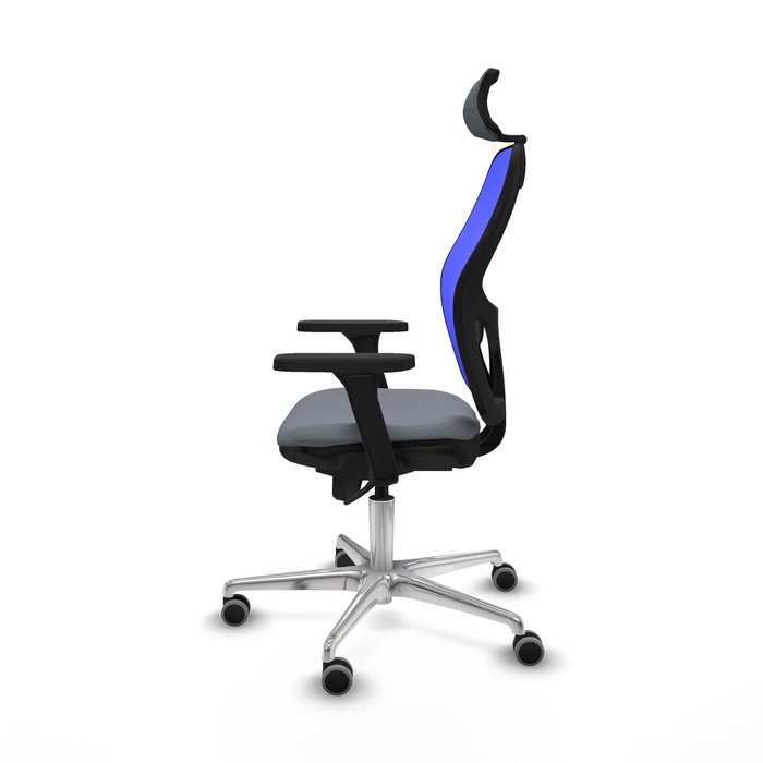 PIQUERAS Y CRESPO Silla de oficina Jorquera Gris y Azul PIQUERAS Y CRESPO Silla de oficina Jorquera Gris y Azul
