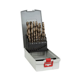 Bosch Juego de brocas HSS-Co ProBox 25 piezas 1-13 mm