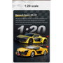 Cada Renault Sport RS.01 Escala 1:20 294 Piezas Coche de Construcción con Control Remoto 2.4G y App +6 Años