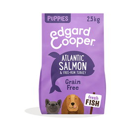 Edgard Cooper EC Canine Puppy Salmón del Atlántico y Pavo 2,5 kg
