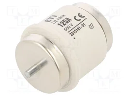 ETI POLAM Fusible de Cartucho DV de Cerámica 125A 500VAC/500VDC Rápido