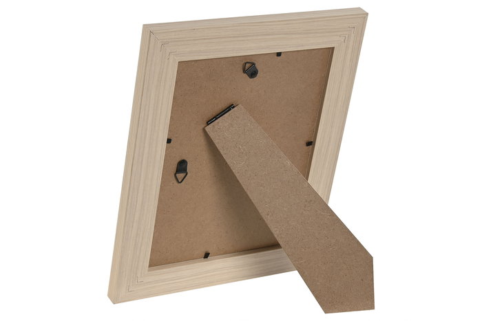 DKD Home Decor Marco Foto 15x20 Basicos Natural Lino Mdf 6 Unidades 21 x 26 x 1.8 cm