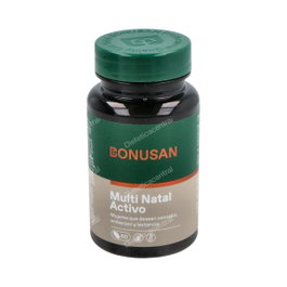 Bonusan Multi Natal Activo 60 comprimidos - Suplemento para embarazo y lactancia