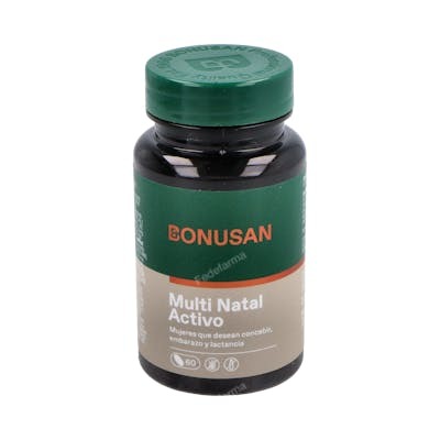 Bonusan Multi Natal Activo 60 tabletas