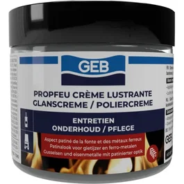 Geb Crema Pulidora para Mantener y Proteger Hierro Fundido, Tarro 220 ml - GEB3283988215711