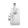 Denver TRB-67W Radio analógica con Bluetooth, Blanco