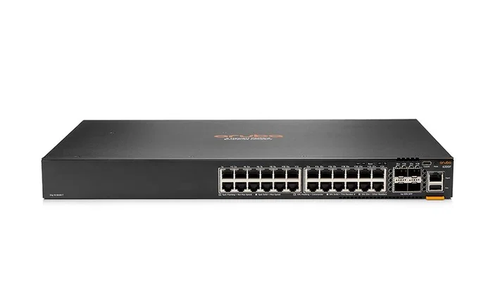 HP Enterprise Aruba Networking CX 6300F 24 puertos 1GbE y 4 puertos SFP56