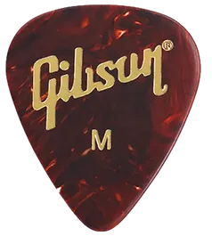 GIBSON Tortoise Perlado - Medium Púas Pack 12
