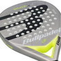 Bullpadel BRAVE 3 2021 Pala de Pádel Brave 3.0 2021 Gris Amarilla | Control y Precisión, Goma EVA Soft, Intermedio/Avanzado