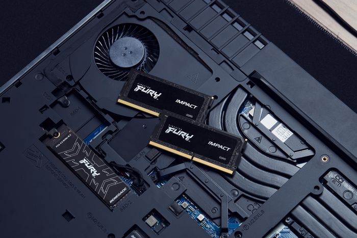 Kingston FURY Impact 16 GB DDR5 4800 MT/s SO-DIMM Kingston FURY Impact 16 GB DDR5 4800 MT/s SO-DIMM