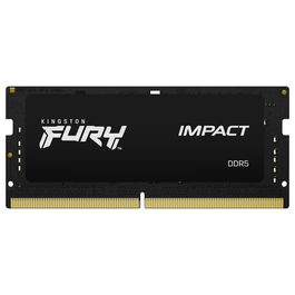 Kingston KF548S38IB-16 Módulo de Memoria RAM 16 GB DDR5 4800MT/s CL38 SODIMM para Portátil FURY Impact con Intel XMP 3.0 y Disipador Térmico (1x16GB)
