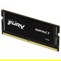 Kingston KF548S38IB-16 Módulo de Memoria RAM 16 GB DDR5 4800MT/s CL38 SODIMM para Portátil FURY Impact con Intel XMP 3.0 y Disipador Térmico (1x16GB)