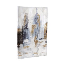 DKD Home Decor Cuadro Loft Multicolor 3 x 90 x 60 cm Pack de 2