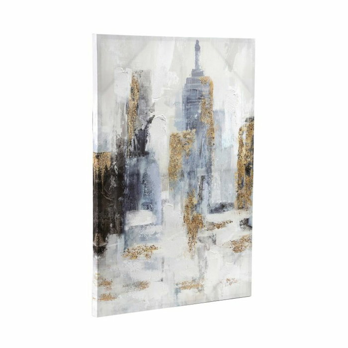 DKD Home Decor Cuadro Lienzo MDF New York Surtido de 2