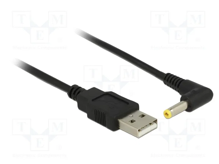 DeLOCK 85544 Cable de alimentación USB a DC 4,0 x 1,7 mm 90° 1,5 m