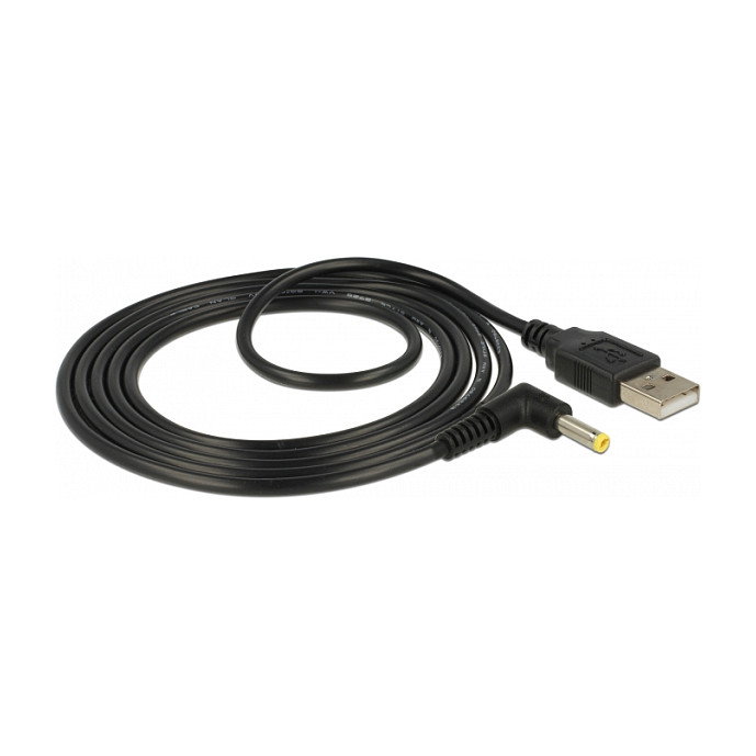 DeLOCK 85544 Cable de alimentación USB A a DC 4,0 x 1,7 mm 90°, 1,5 m DeLOCK 85544 Cable de alimentación USB A a DC 4,0 x 1,7 mm 90°, 1,5 m