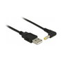 DeLOCK 85544 Cable de alimentación USB A a DC 4,0 x 1,7 mm 90°, 1,5 m