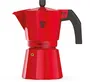 Pezzetti Cafetera Italiana ITALEXPRESS Aluminio Roja 3 Tazas PEZ8000743032803