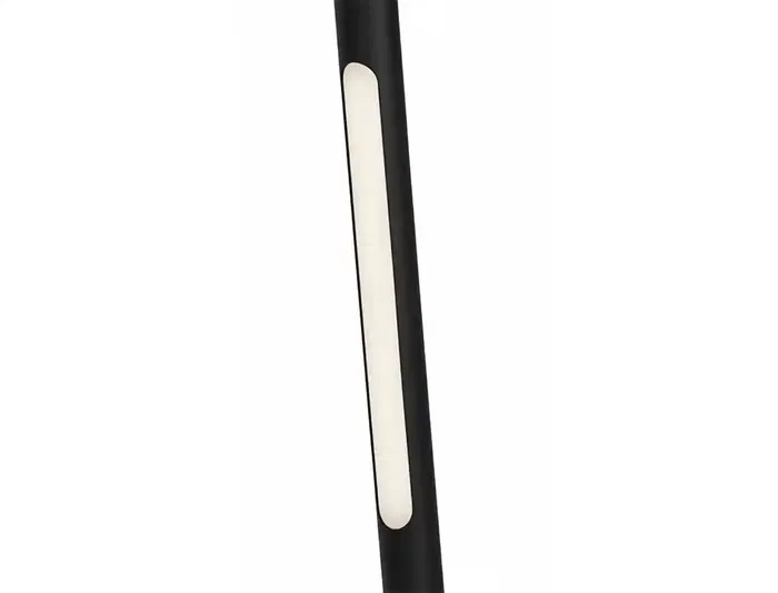 Q-connect Lámpara de Escritorio LED 6W 360 lm Táctil 3 Niveles Luz Nocturna Cabeza Orientable Negro